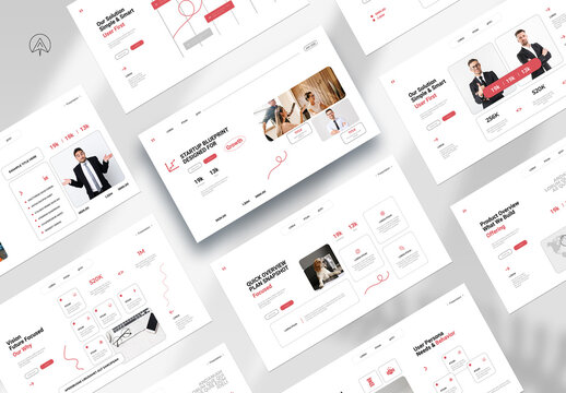 UiUX Type Presentation Design Layout