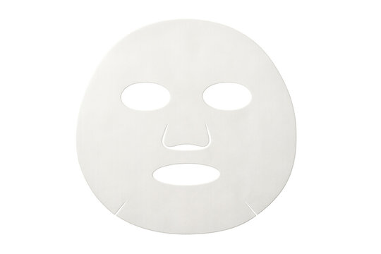 Facial sheet mask illustrating beauty and skincare treatment