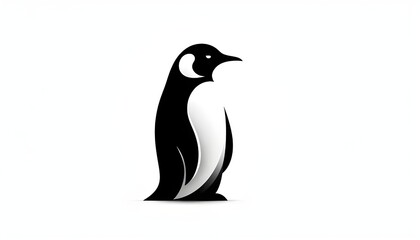 Obraz premium Black and white beautiful animal and birds