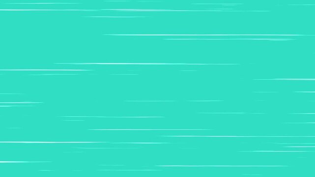 Abstract Teal Motion Background with Dynamic White Speed Lines