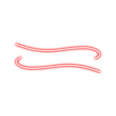 Naklejka premium Neon Text Box