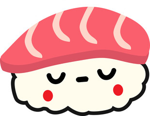 Sushi and Japanese Cuisine Illustration © woonyoung