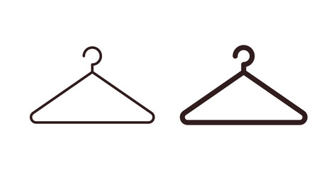 Hanger icon vector Illustration logo template pack