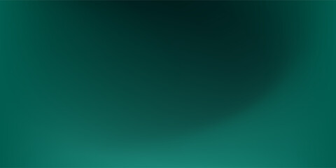 Obraz premium Vector green studio room. Limbo abstract background. 3d backdrop for product presentation. display