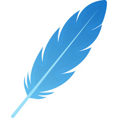 Fototapeta premium Bird Feather Vector