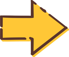 yellow arrow