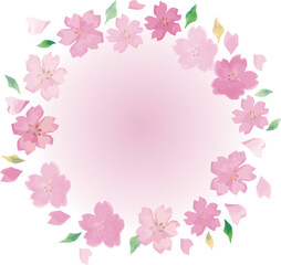 Hand-drawn Cherry Blossom Illustration. Background for Spring Events, Graduation, and Admission