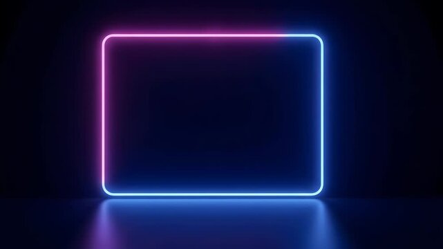 blue glowing background