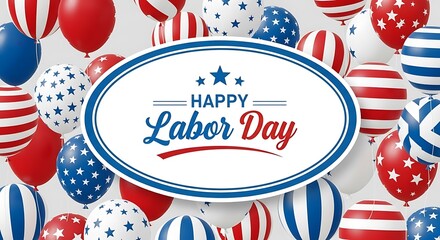Obraz premium Happy labor day celebrations honoring workers on may day