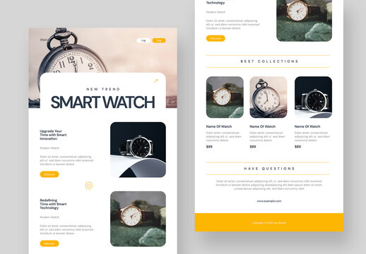 Sale Email Newsletter Template