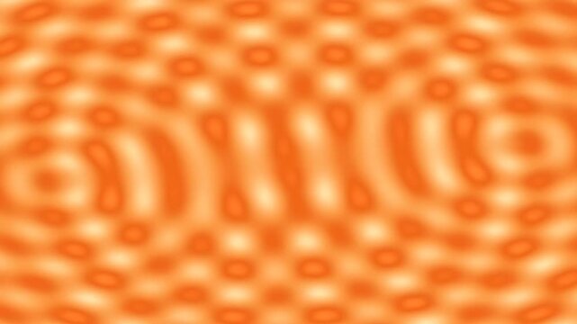 Abstract Orange Pattern Moving and Wavy in Soft Ambient Light