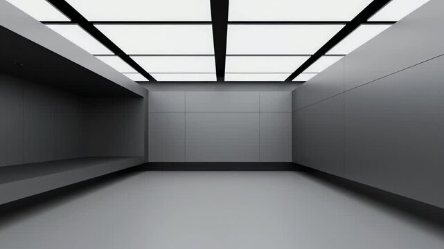 Neutral Abstract Space With Even Illumination and Objective Corporate Atmosphere &ndash; AI Generated