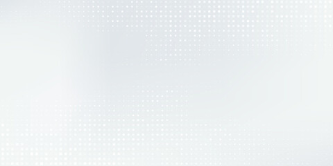 Abstract White Fintech Financial Technology Background Pixel Pattern.