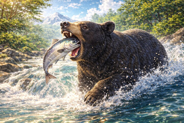 動物-アメリカクロクマ