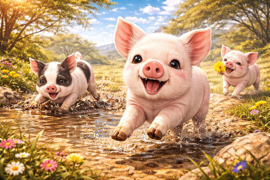 動物-ミニブタ