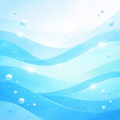 물과 물방울 추상 패턴