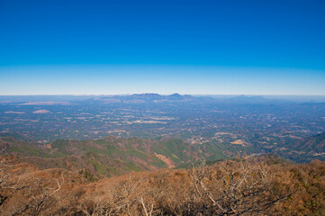 祖母山山頂からの眺望