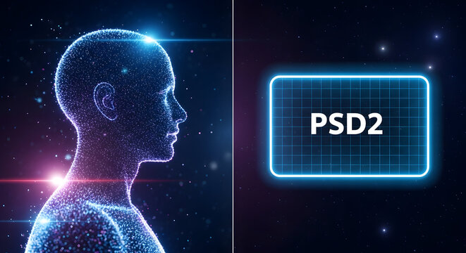 Psd2 digital human interface concept