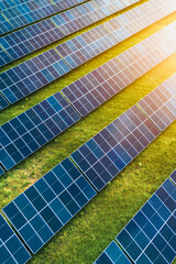 Green power from rooftop solar installation © AlexGo