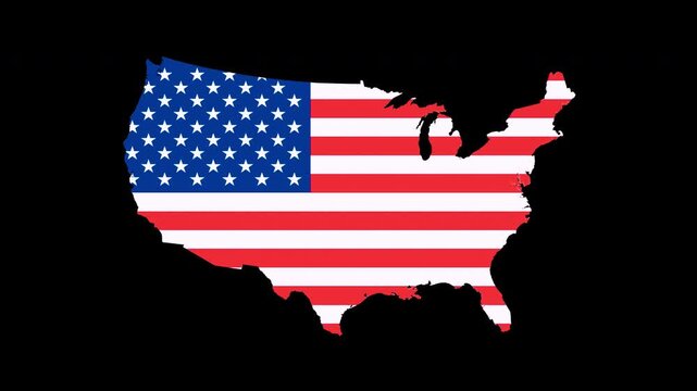 transparent map of United States mapa de Estados unidos animaci&oacute;n de mapa country United States whitout backgound