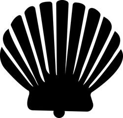 Sea shell silhouette set vector design big pack of illustration and icon .Sea shell sink stencil stamp set. Ocean exotic underwater seashell conch aquatic mollusk, sea spiral snail marine starfish sea © Rizwat