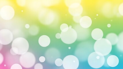 Fototapeta premium White bokeh lights on colorful gradient background