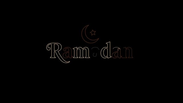 Minimalist moon logo design concept