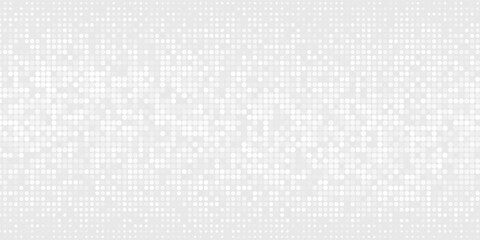 Dot white gray wave light technology texture background. Abstract modern.