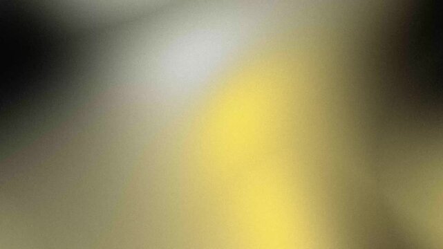 Warm grainy gradient background, Yellow blurred abstract animation, Noise texture, Blur background with subtle gradient flow, Artistic Grey and light yellow color animated wallpaper,