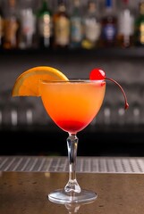 cocktail in the bar