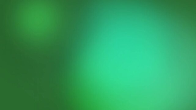 Green Gradient Abstract Background with Soft Glow