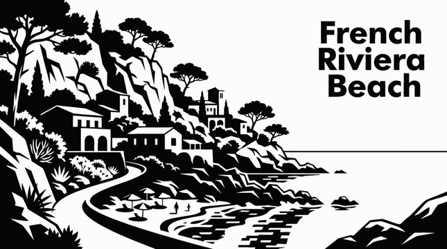 Line Drawing Riviera