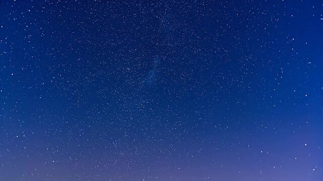 A stunning view of the night sky filled with countless stars, creating a beautiful background.