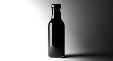 The dark mystery of premium packaging captured in high-contrast light.