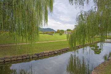 赤穂城 二の丸庭園の風景