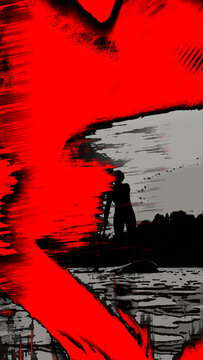 Fast Grunge Transition 01 Vertical
