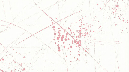 Pink Abstract Texture Background - Artistic Design with Splatter, Scratches, and Drips