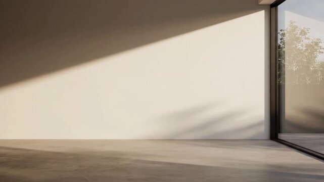 Soft daylight illumination Highlighting the gentle and consistent quality of natural light within a clean space.