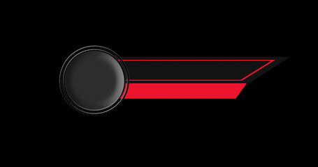 Fototapeta premium Sports Breaking News Broadcast 4k