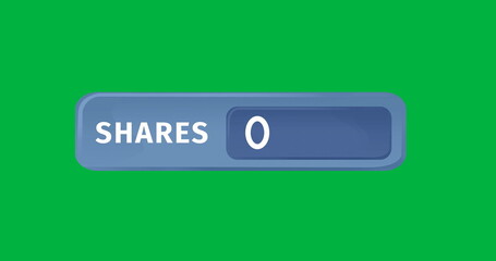 Number of shares in a blue box 4k