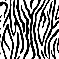 Fototapeta premium Zebra skin texture creating wild animal print background
