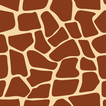 Safari animal skin texture seamless pattern