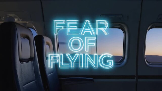 Hologram of Fear of flying.