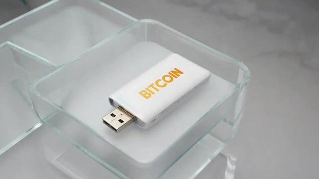 Crypto wallet device.