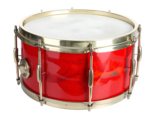 Chinese New Year drum isolated on transparent background