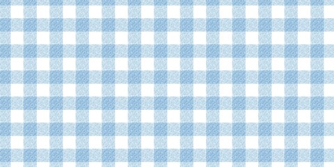 Light blue gingham pattern background with seamless watercolor texture.