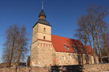 Dorfkirche in Benz auf der Insel Usedom