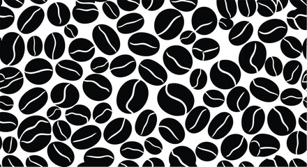 Fototapeta premium PattGen_Coffee_Beans_3de3
