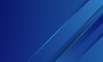 Abstract dark blue gradient background with futuristic overlap design.