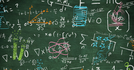 Image of maths text over mathematical equations